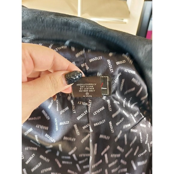 Vintage Bradley Bayou Jacket Womens M Soft Suede Leather Long Lines Chic Classy - Picture 9 of 10